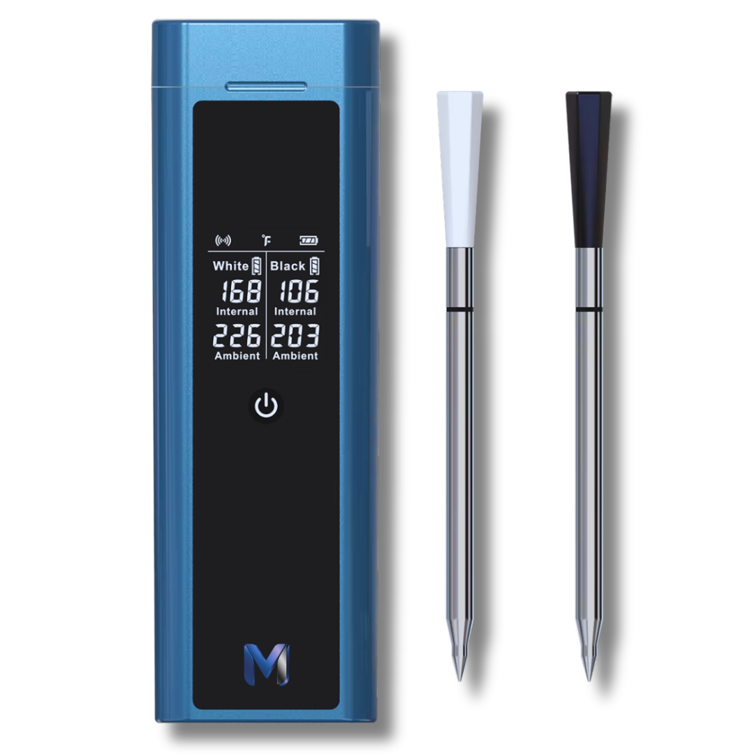 'Typhoon' True Blue WiFi Sync Twin AI 2 Probe Wireless Bluetooth Meat Thermometer